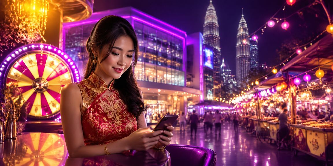 Undian bertuah gaya Melayu di Kuala Lumpur dengan peserta berpakaian tradisional