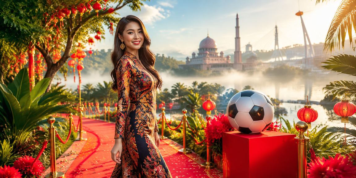 Pertaruhan bola sepak bertemakan batik di Putrajaya